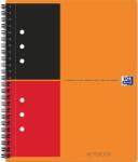 OXFORD Spirális notebook A5+, OXFORD Int. Jegyzetfüzet, 80 oldal - 80g/m2, Scribzee, merev karton borító - dictando (OX - 100102680)