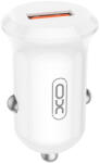 XO autós töltő CC68 18W QC 1x USB fehér