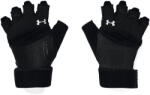 Under Armour WEIGHTLIFTING GLOVES Black/Black/Silver Fitness kesztyű M