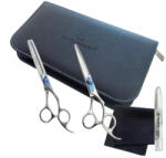 Olivia Garden Xtreme Fodrász Olló És Ritkító Olló Szett 5.75 + 6.35 (OGSETXTST2-CTE57)