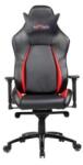 RED FIGHTER C1, Műbőr + PVC, 135 cm, Max. 150 kg, Állítható háttámla, Fekete-Piros, Gamer szék (MGRDH01KG000) - emag