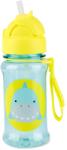 Skip Hop SKIP HOP Zoo Tritán Palack Szívószállal 355 ml Cápa 12m+