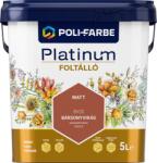 Poli-Farbe Platinum foltálló színes beltéri falfesték BV20 Bársonyvirág, 5l