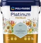 Poli-Farbe Platinum foltálló színes beltéri falfesték CS20 Csombormenta, 5l