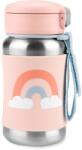 Skip Hop SKIP HOP Spark Stülle Üveg Szívószállal Rozsdamentes Acélból Szivárvány 12m+
