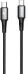 Proove WIREX кабел USB-C/USB-C, 3A/60W, 480Mbps, 1м, алуминиева сплав, оплетен (CCWX60002201)