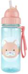 Skip Hop Skip Hop Zoo Pohár Szívószállal Pp PVC és BPA Mentes Cica 12m+