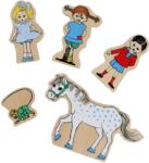 Pippi Set de figurine din lemn Pippi - Pippi Șosețica (44388800) Figurina