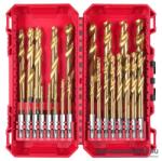 Milwaukee RED HEX SHOCKWAVE HSS-G Fémfúró készlet 25 részes (2-13mm) (4932500420) (4932500420)