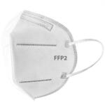 Planet Tech Предпазна маска без клапа PM 2.5, KN95 - FFP2 за многократна употреба против мръсен въздух, вируси и бактерии, Бяла (КN95 White)