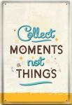 Simetro Placă metalică Simetro - Collect Moments Not Things (2521010310098)