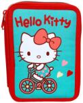 GIM Penar cu rechizite GIM - Hello Kitty, Sweetheart, 2 fermoare (335-74100) Penar