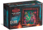 Clementoni 35155 - Stranger Things - Upside Down RGB LED világítással - 520 db-os puzzle kerettel (35155)