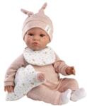 Llorens 74508 NEW BORN - реалистична бебешка кукла със звуци и меко текстилно тяло - 45 (4-74508)