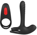 Sensual Вибриращ пенис ринг с презареждаща се батерия и дистанционно "clio black ring
