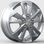 Silverline Midway Ezüst 5/118 15x6 ET68 71, 1