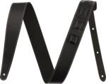 Fender Essentials Leather Strap Black