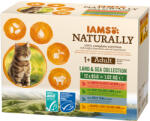 Iams 48x85g IAMS Naturally Land & Sea Mix nedves macskatáp 40+8 ingyen