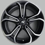 Silverline Ottawa Fekete polír 5/105 16x6, 5 ET38 56, 6 - garazsmester