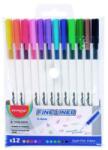 Keyroad Set de liner KEYROAD Fine 0, 4 mm, 12 bucăți, amestec de culori