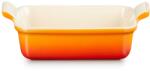 Le Creuset Farfurie pentru cuptor HERITAGE 19 cm, 1, 1 l, FLAME, gresie, Le Creuset (LECR71102190900001)
