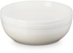 Le Creuset Bol de servit COUPE 20 cm, 1, 6 l, MERINGUE, gresie, Le Creuset (LECR70159167160099) Castron