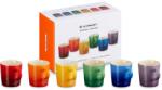 Le Creuset Ceașcă de expresso 100 ml, set de 6 buc, RAINBOW, gresie, Le Creuset (LECR79114105219030)