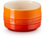 Le Creuset Recipient Ramekin 9 cm, 200 ml, FLAME, gresie, Le Creuset (LECR70403200900099)