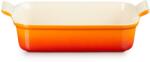 Le Creuset Farfurie pentru cuptor HERITAGE 26 cm, 2, 4 l, FLAME, gresie, Le Creuset (LECR71102260900001)