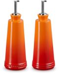 Le Creuset Dozator de ulei SIGNATURE 300 ml, set de 2 buc, FLAME, gresie, Le Creuset (LECR80842300900003)
