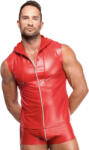 Noir Handmade H096 Ignite Hooded Vest Red L