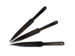 KAL22 Sports throwing knives KAL22 LIDER 3pcs black (N.KAL22.4)