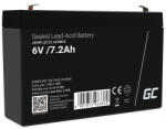 Green Cell AGM39 újratölthető elem Zárt savas ólom (VRLA) 7200 mAh 6 V (AGM39)