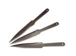KAL22 Sports throwing knives KAL22 LIDER 3pcs silver (N.KAL22.3)
