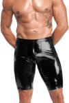 Noir Handmade H094 Voltage PVC Biker Shorts Black XXXL