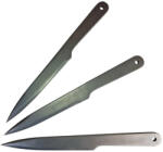 KAL22 KAL22-SR - Throwing knives, 3 pieces, silver (KAL22-SR)