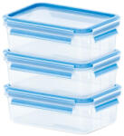 EMSA 508570 élelmiszertároló doboz Téglalap alakú 0, 55 L Átlátszó 3 db (508570)