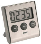 GEFU CONTARE Digitális konyhai időzítő Fekete, Rozsdamentes acél (G-12330)