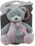 Tulilo Music Box Pink teddy bear 18 cm (9109)