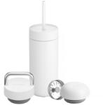 FELLOW Carter thermal mug set + 3 caps white matt 473 ml (CBOX-MW)