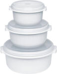EMSA 459061200 élelmiszertároló doboz Fehér 3 db (459061200)