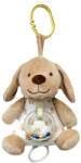 Tulilo Music box beige dog 18 cm (9387)