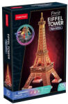 CubicFun Puzzles 3D LED Eiffel Tower (night edition) (306-L534H)