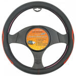 CARSADDLES Kormányvédő - fekete-piros fényes- 37-39 cm