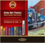KOH-I-NOOR Set of Artist's Extra Soft Pastels Комплект сухи пастели 24 бр (<![CDATA[8554024001KZ]]>)