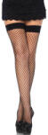 Leg Avenue Fishnet Thigh Highs Black One Size