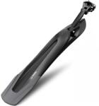 RBRL Cross műanyag hátsó MTB sárvédő nyeregcsőre, 26-29 colos bringákhoz, 103mm, fekete-szürke