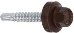 Wkret-met Autoforant 4, 8 x 70 cu saiba EPDM, prindere pe lemn Wkret-Met RAL RAL 8019 (WKWFD70RAL8019)