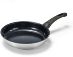 Tchibo - Profi nemesacél serpenyő kiváló minőségű kerámiabevonattal - fekete