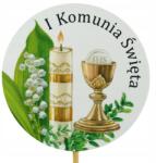 Trend-Deco Felirat tortadíszre, 30cm, papír, fa, Elsőáldozás, ajándék (#7567)